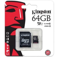 Tarjeta de Memoria Micro SD 64GB Original Kingston